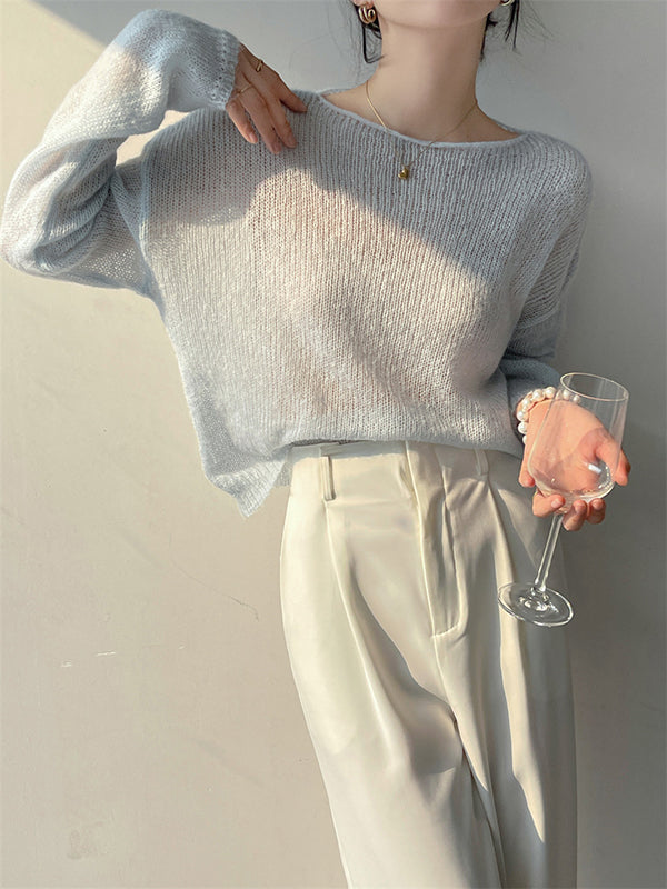 Beautifully Finished Sweater in a Timeless Design