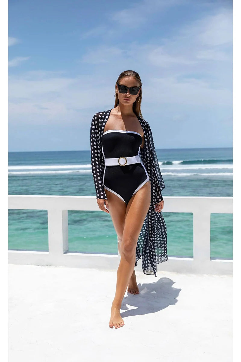 Sophisticated Swimsuit with a Clean Classic Look