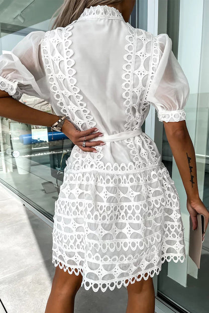 A Vintage Style Dress with Delicate Timeless Details