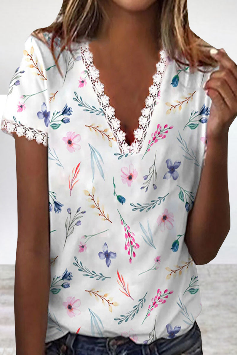 A Vintage Style T-Shirt with Delicate Timeless Details