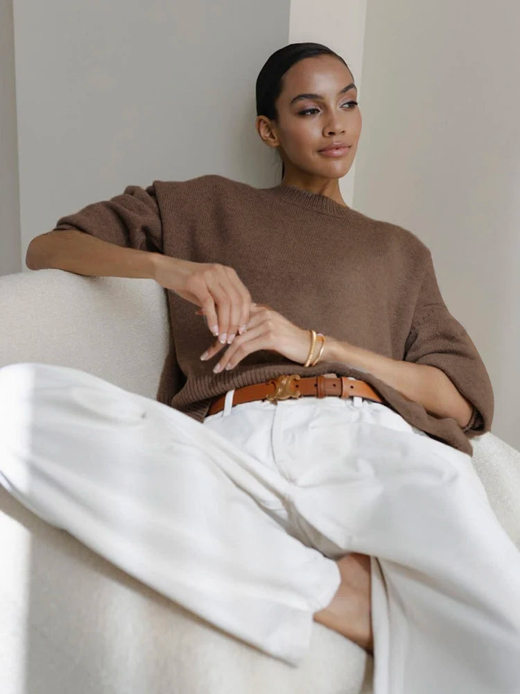 Polished Sweater with an Effortless Classic Look