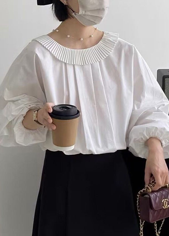 A Vintage Style Shirt with Delicate Timeless Details