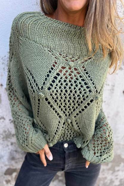 Beautifully Finished Sweater in a Timeless Design