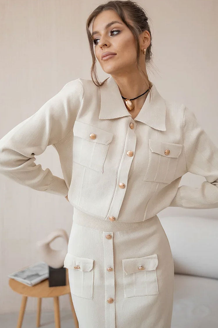 Classic Vintage Cardigan with a Flattering Fit