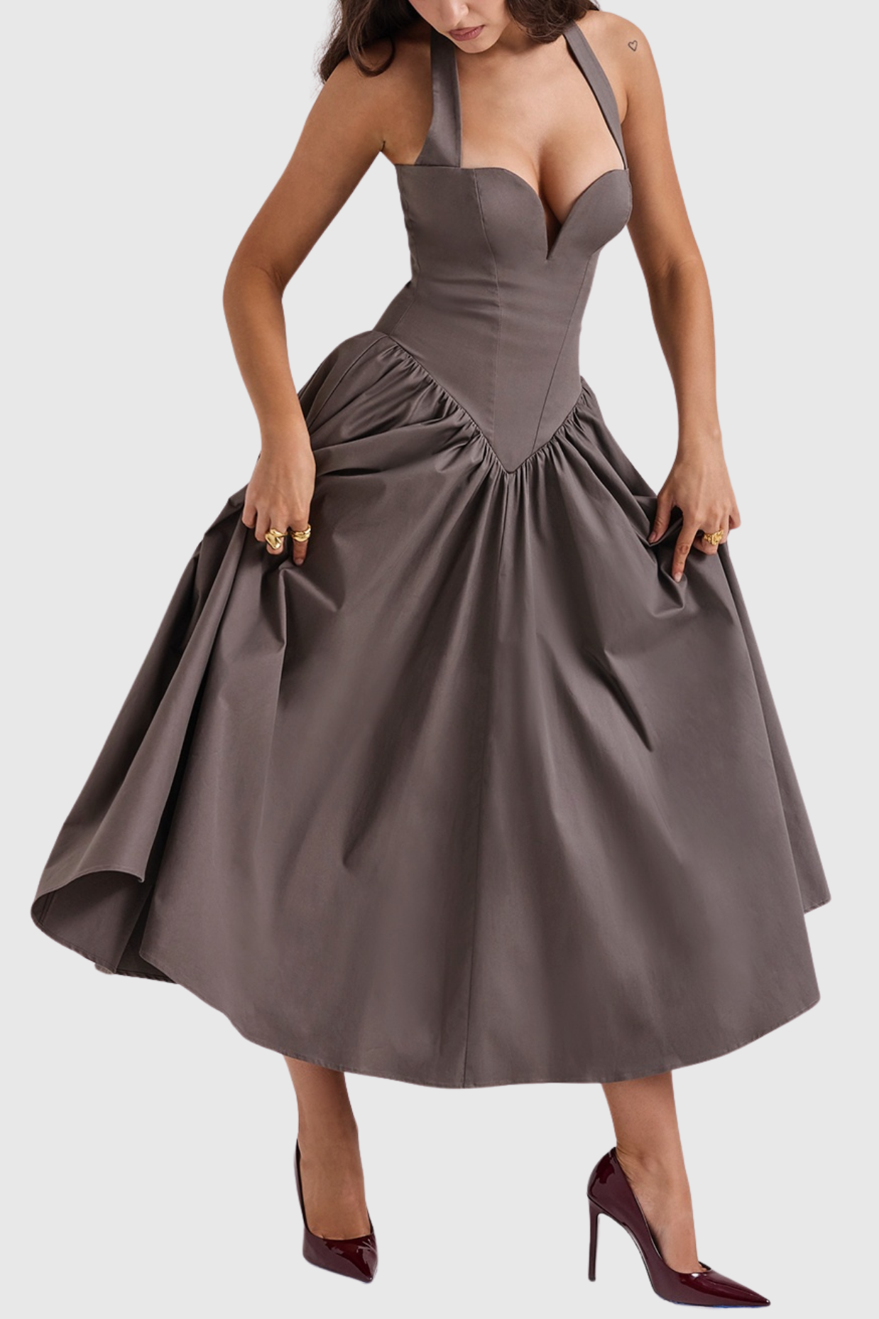 A Vintage Style Dress with Delicate Timeless Details