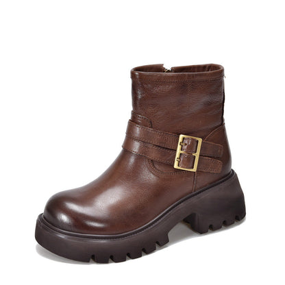 A Vintage Style Boots with Delicate Timeless Details