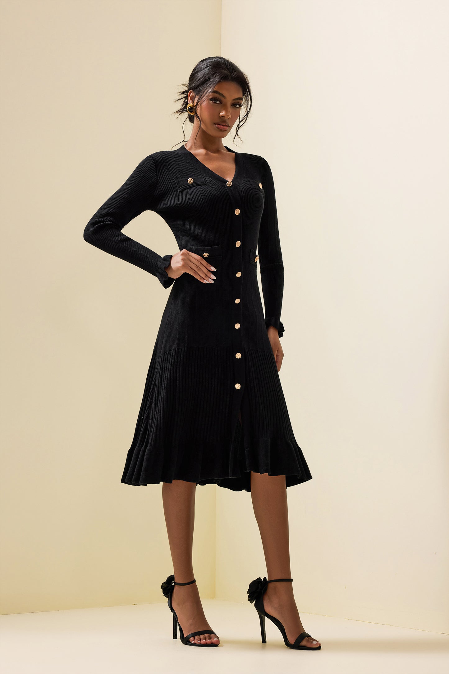 A Vintage Style Dress with Delicate Timeless Details