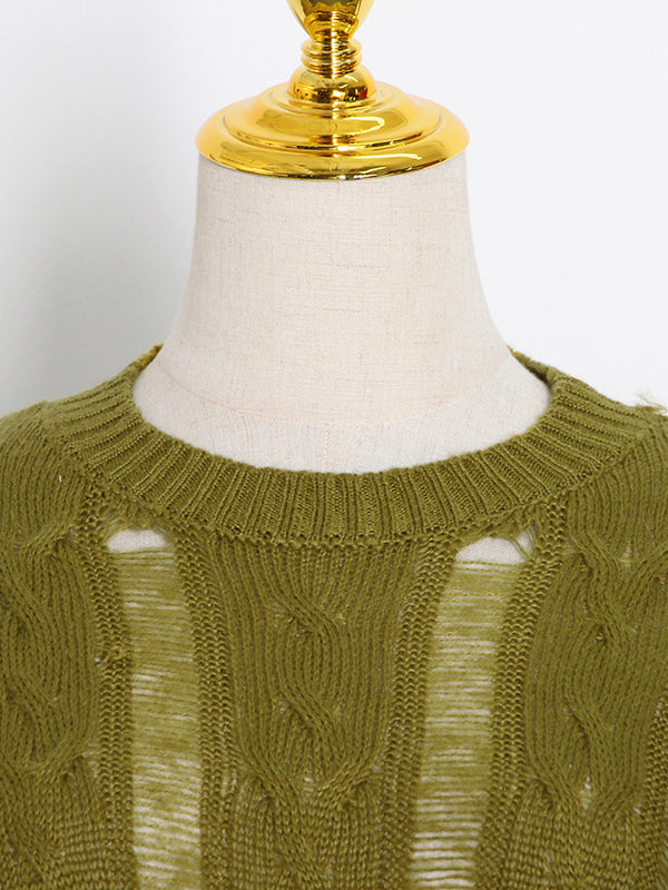 Vintage Inspired Sweater with a Contemporary Edge