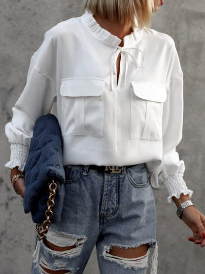 Vintage Inspired Blouse with a Contemporary Edge