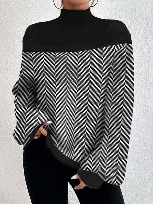 Well Tailored Sweater with a Graceful Silhouette