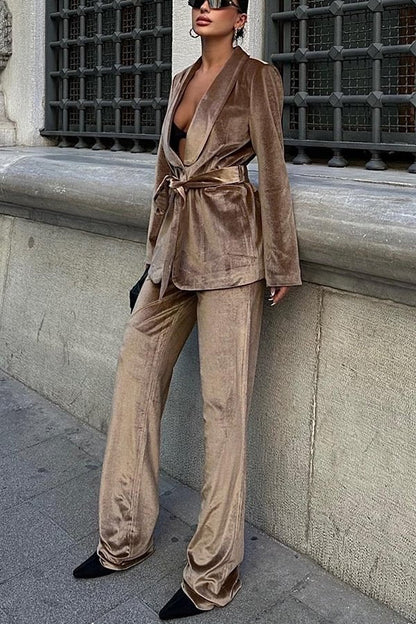 A Vintage Style Pants with Delicate Timeless Details