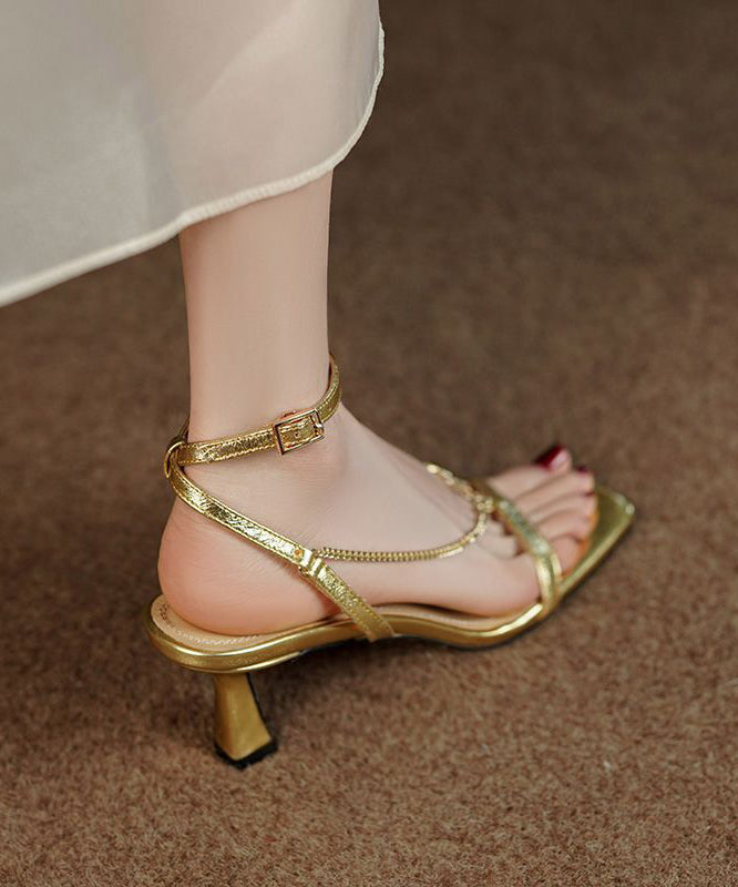 Sophisticated Sandals with a Clean Classic Look