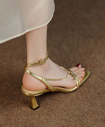 Sophisticated Sandals with a Clean Classic Look