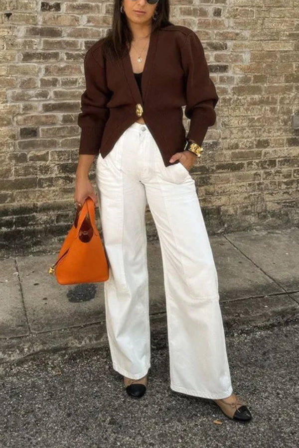 Sophisticated Cardigan with a Clean Classic Look