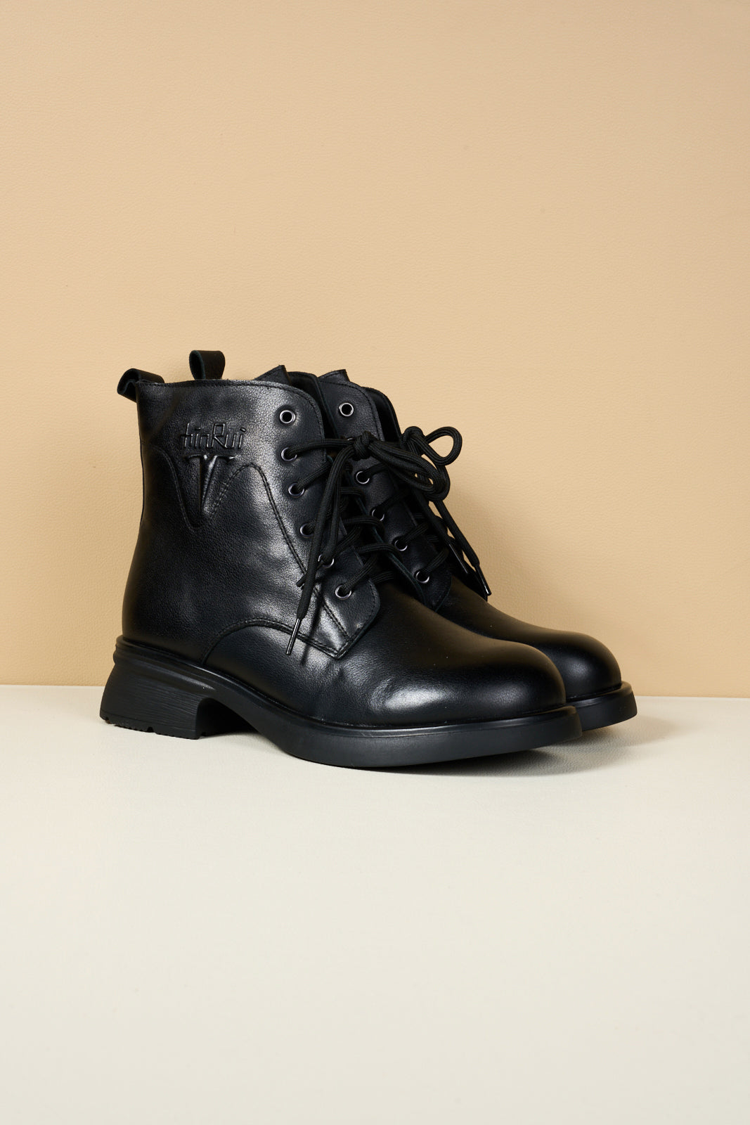 A Vintage Style Boots with Delicate Timeless Details