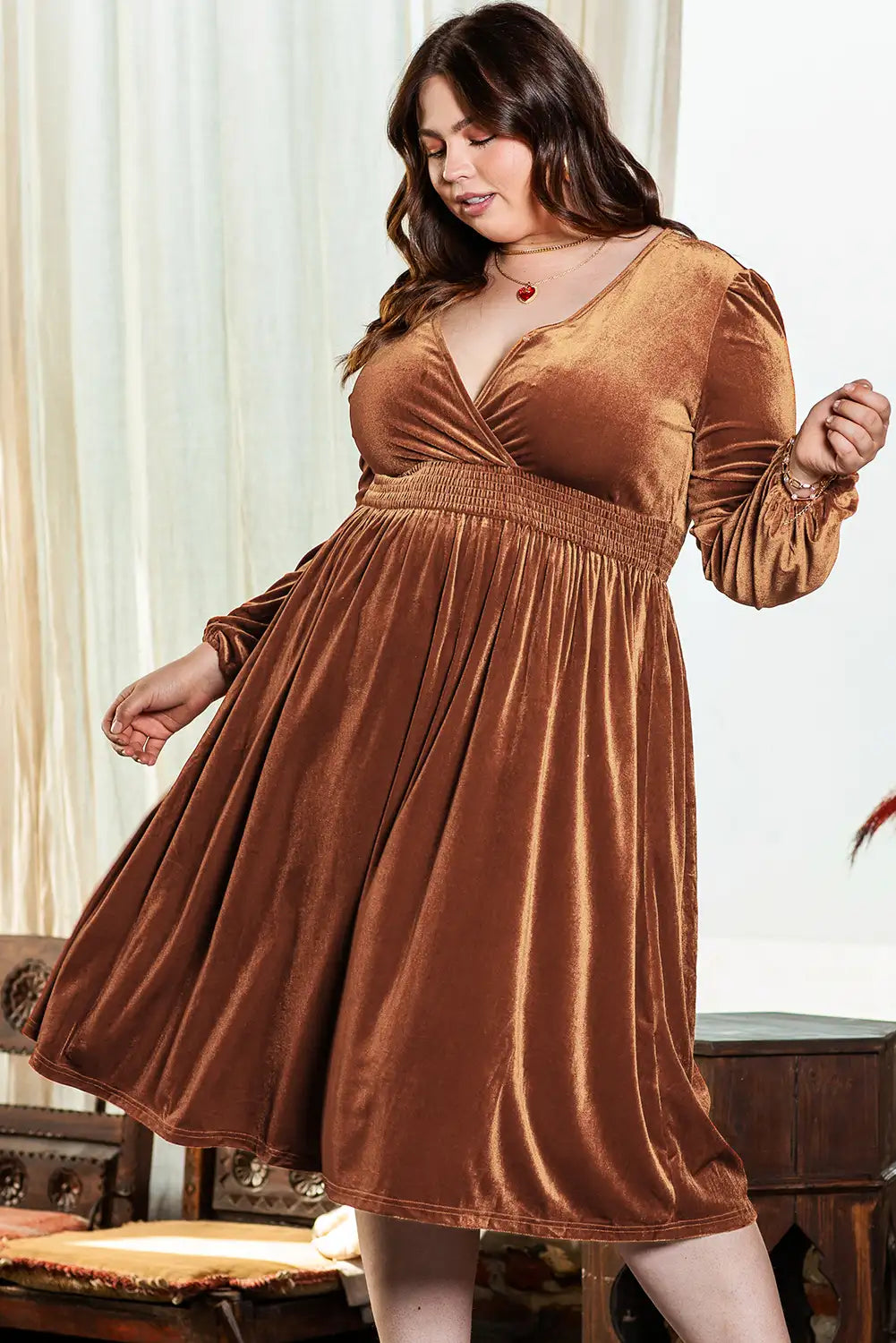 Elegantly Styled Dress for Everyday Wear