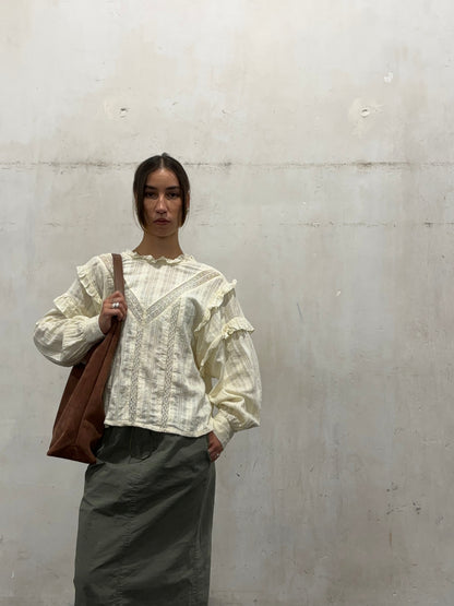 A Vintage Style Garment with Delicate Timeless Details