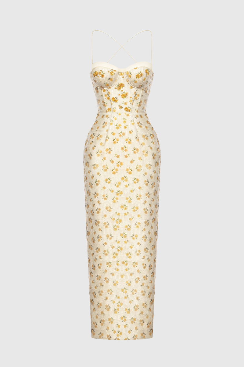 A Vintage Style Dress with Delicate Timeless Details