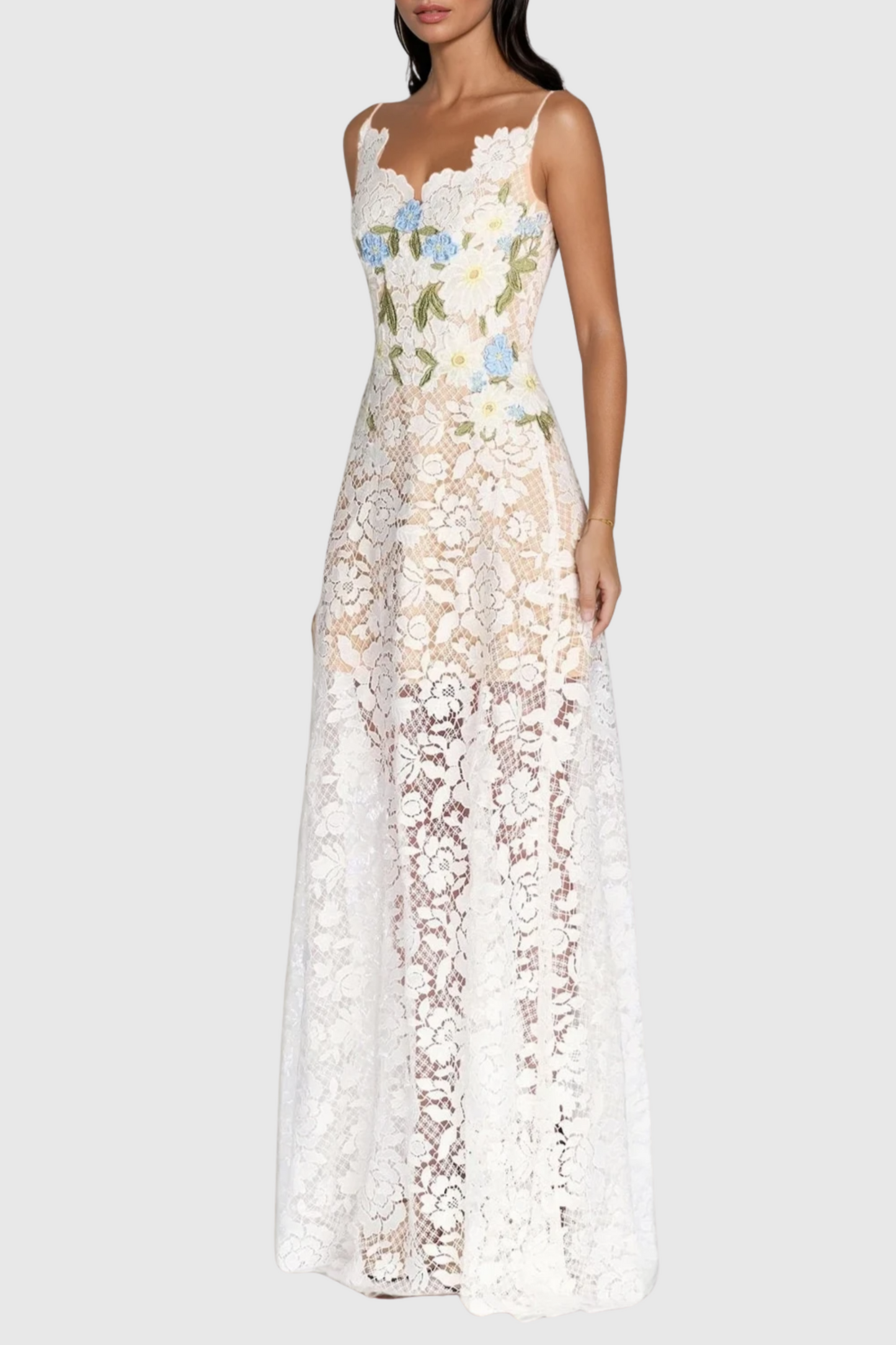 A Vintage Style Dress with Delicate Timeless Details