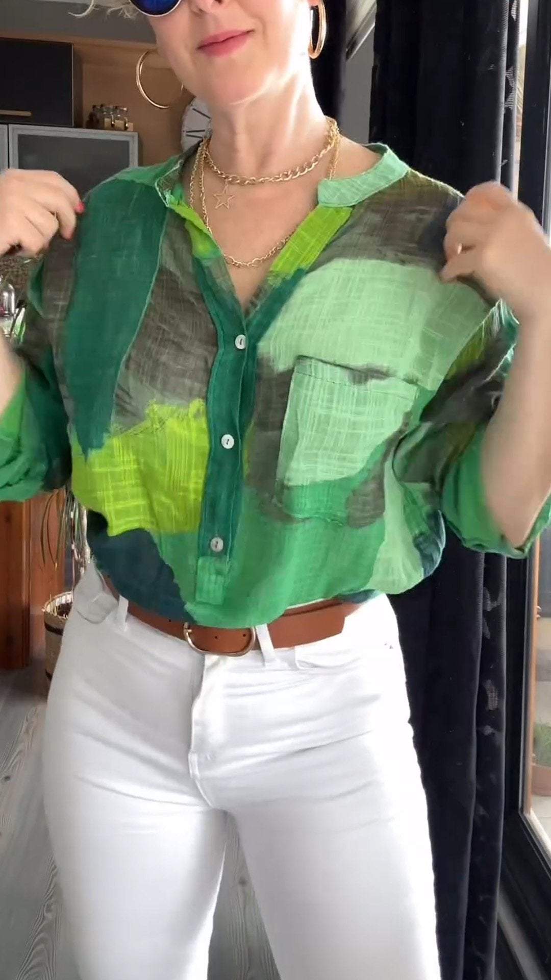 Vintage Inspired Shirt with a Contemporary Edge