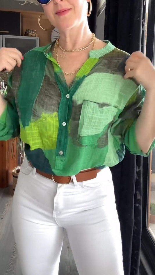 Vintage Inspired Shirt with a Contemporary Edge