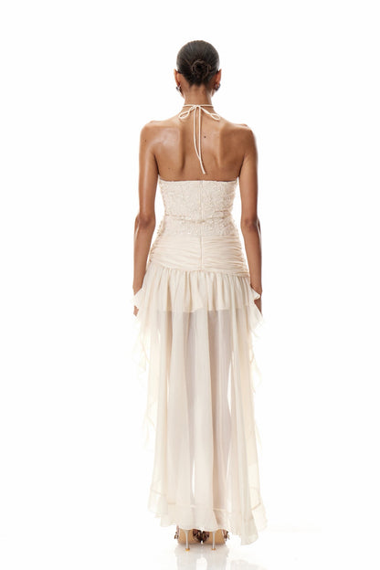 A Vintage Style Dress with Delicate Timeless Details