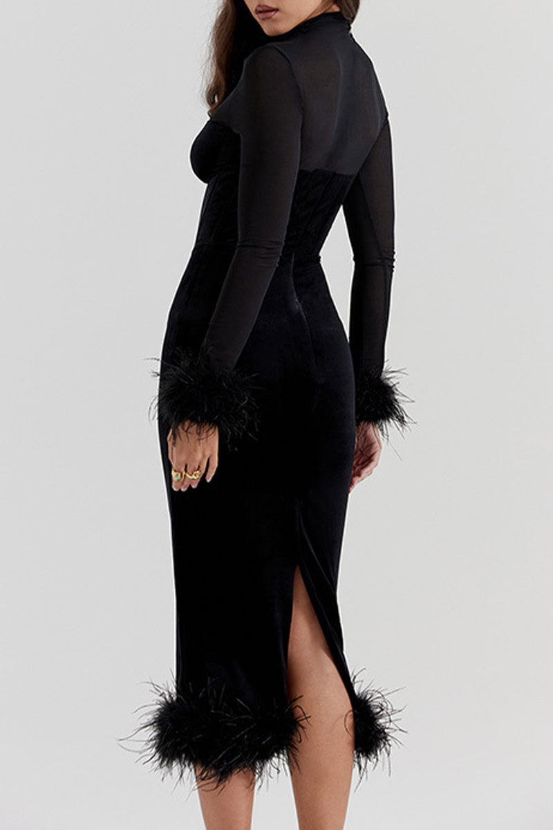 Classic Vintage Dress with a Flattering Fit