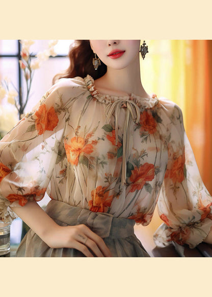 A Vintage Style Blouse with Delicate Timeless Details