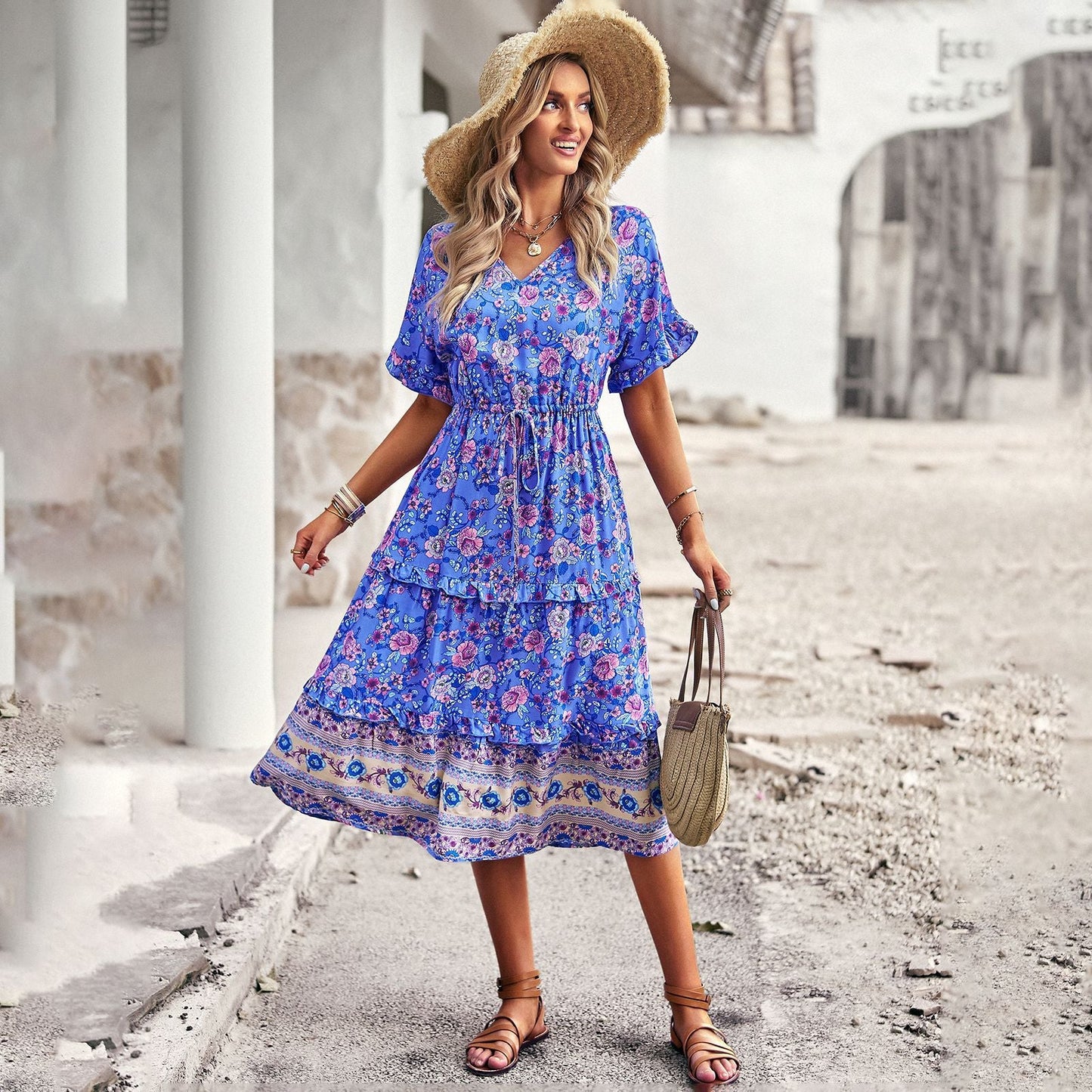 A Vintage Style Dress with Delicate Timeless Details