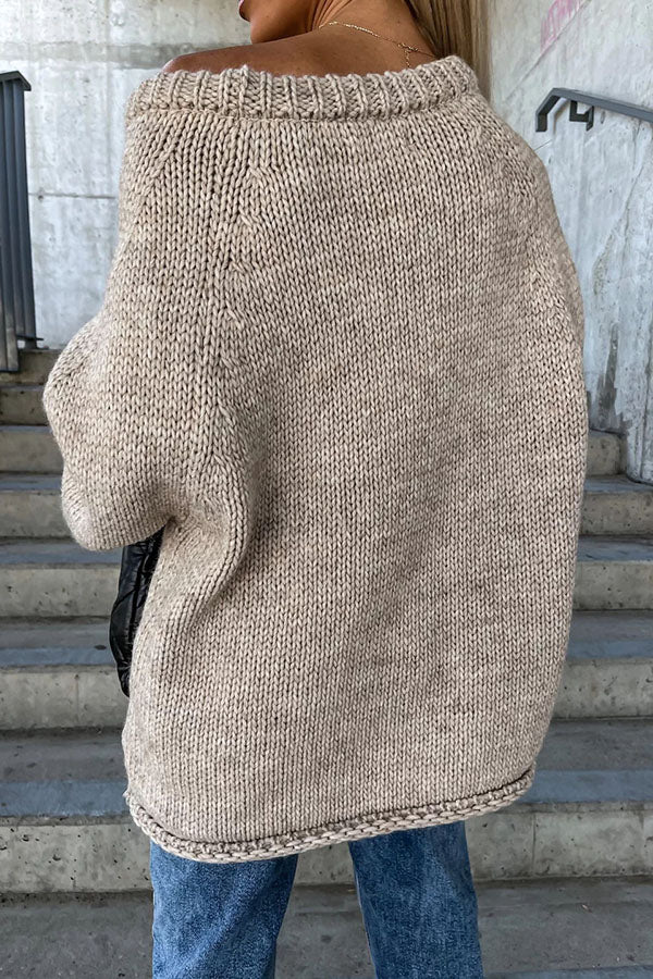 Vintage Inspired Sweater with a Contemporary Edge