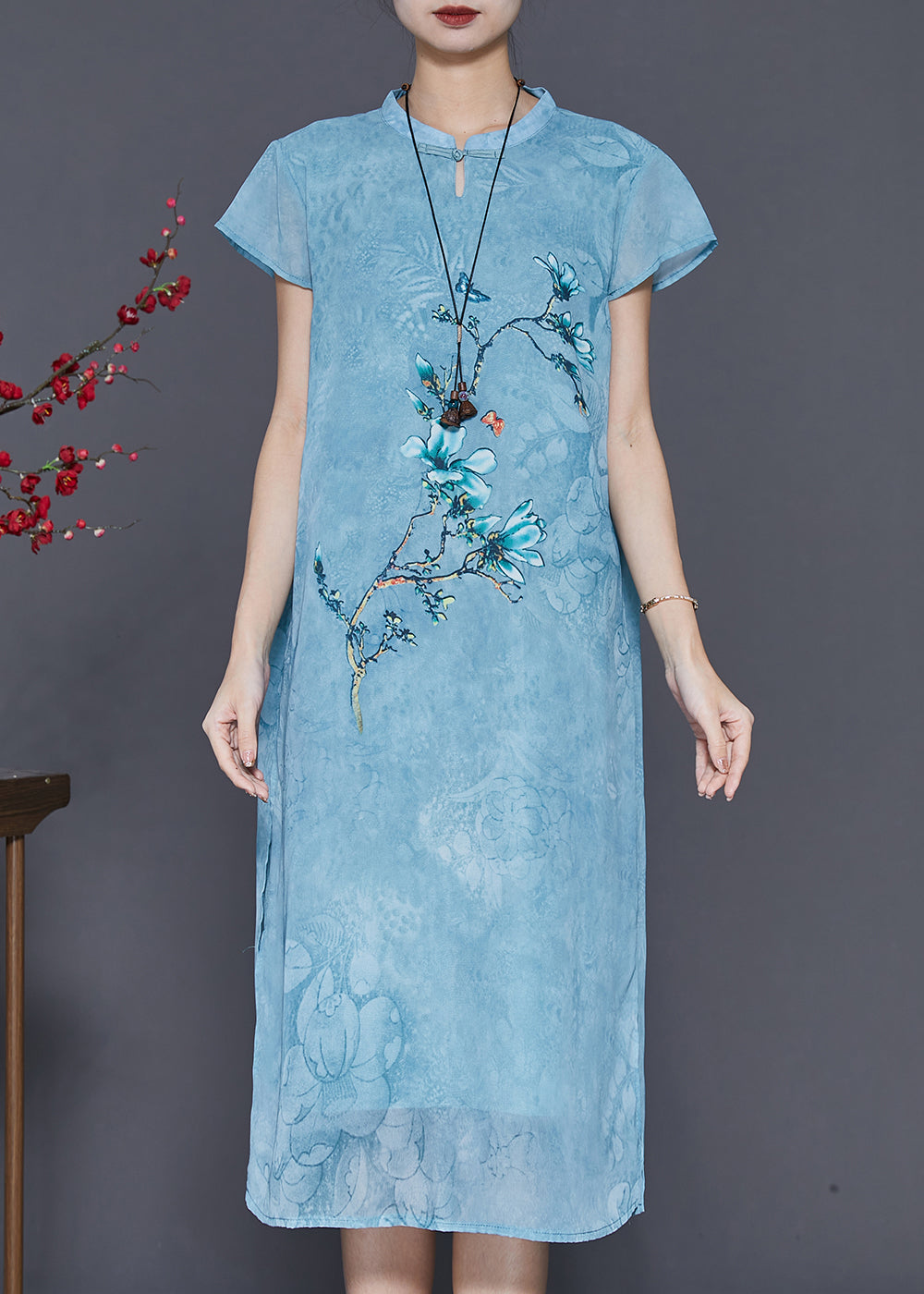 A Vintage Style Dress with Delicate Timeless Details