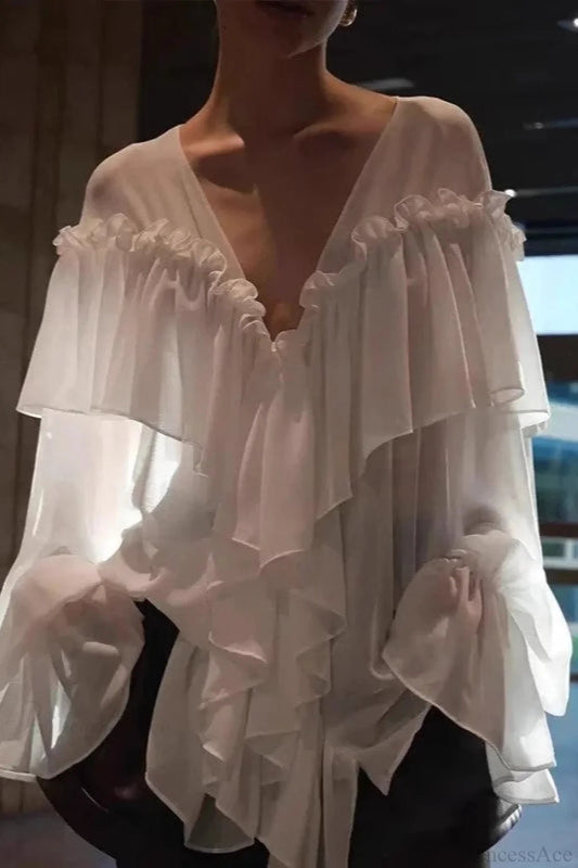 A Vintage Style Blouse with Delicate Timeless Details