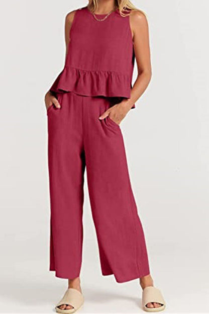 A Vintage Style Pants with Delicate Timeless Details