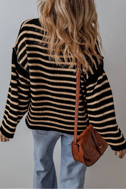 A Vintage Style Sweater with Delicate Timeless Details