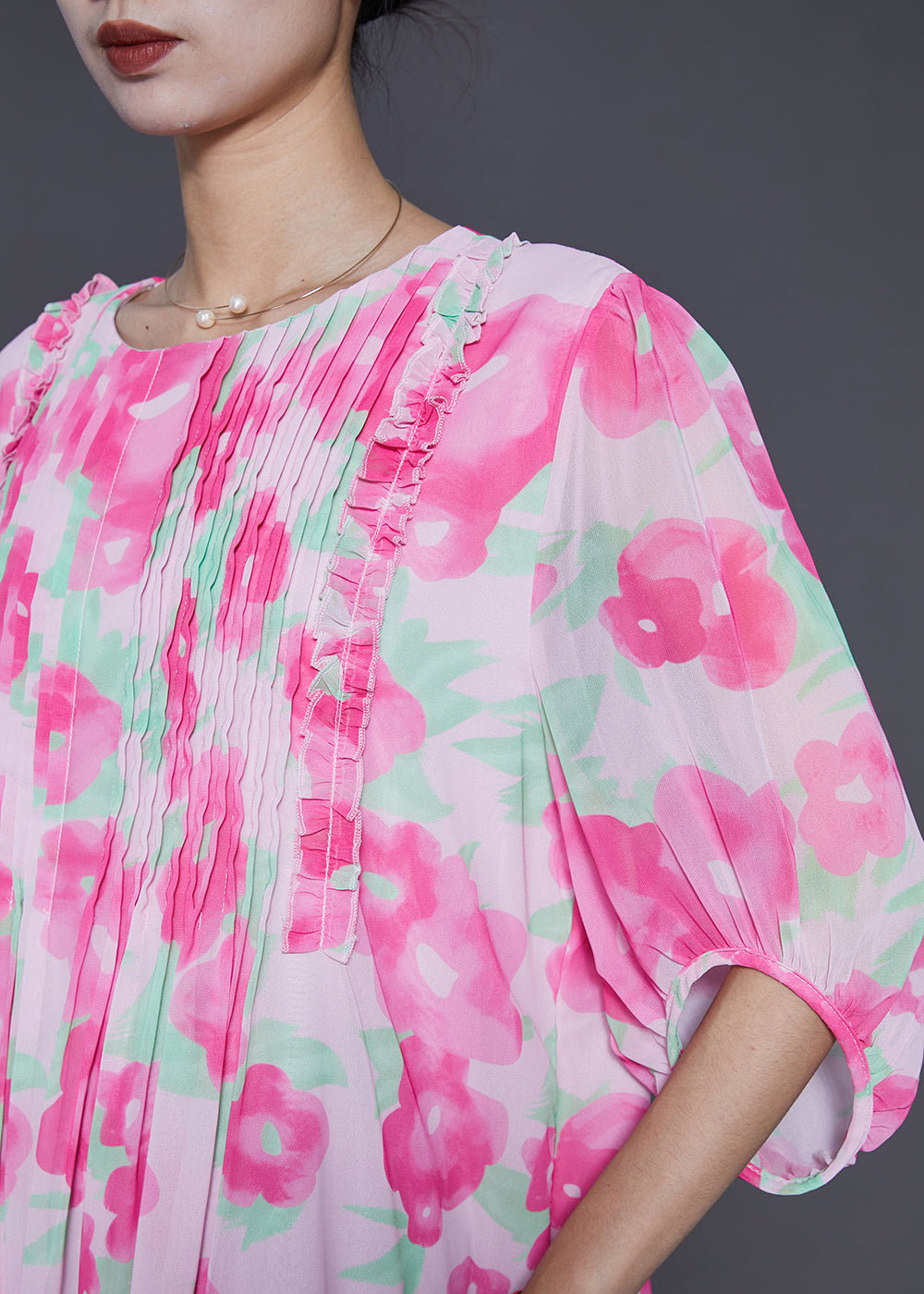 A Vintage Style Dress with Delicate Timeless Details