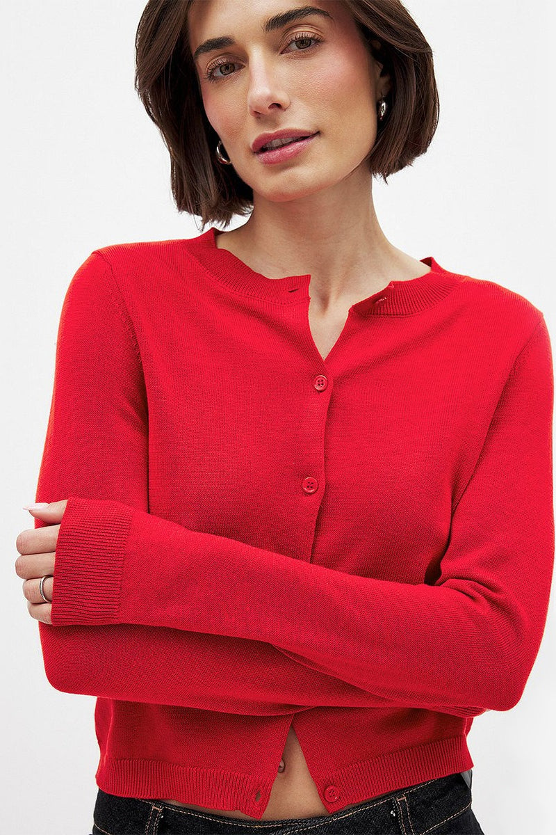 Beautifully Balanced Cardigan with Timeless Character