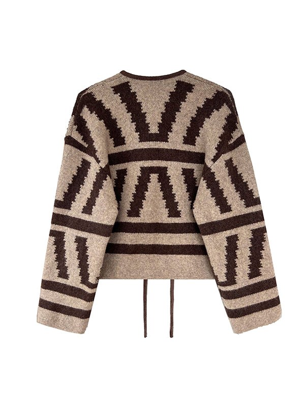 Vintage Inspired Cardigan with a Contemporary Edge