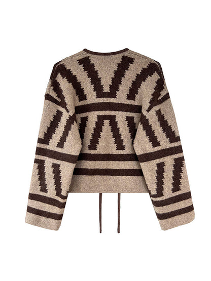 Vintage Inspired Cardigan with a Contemporary Edge