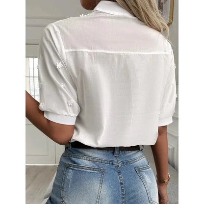 A Vintage Style Blouse with Delicate Timeless Details