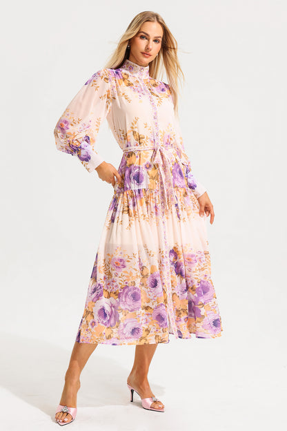 A Vintage Style Dress with Delicate Timeless Details