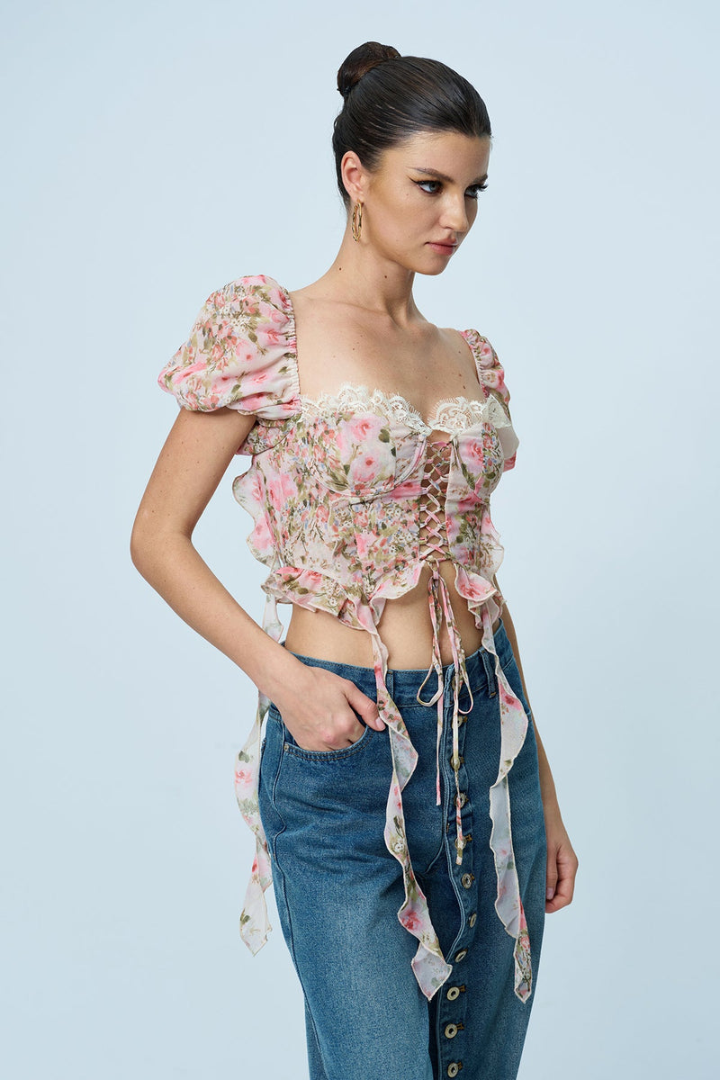 Vintage Inspired Top with a Contemporary Edge