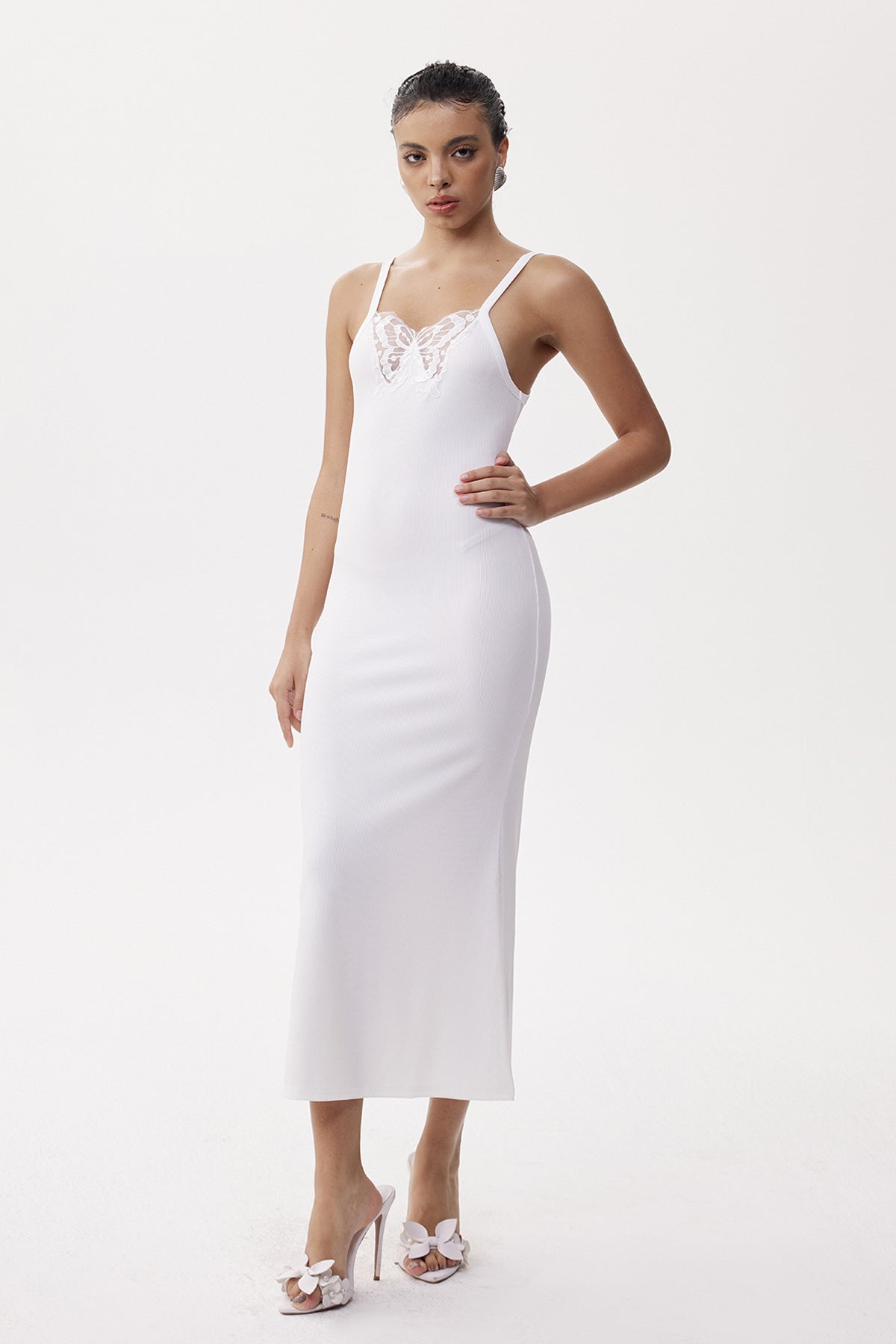 A Vintage Style Dress with Delicate Timeless Details