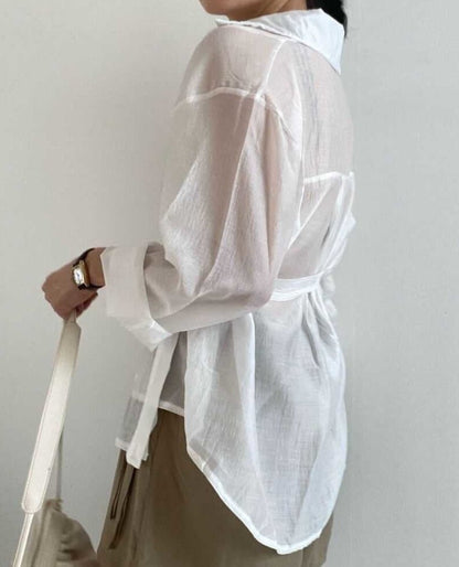 A Vintage Style Blouse with Delicate Timeless Details