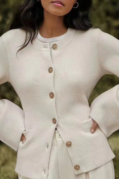 Beautifully Balanced Cardigan with Timeless Character