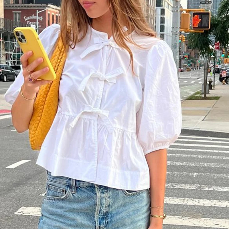 Vintage Inspired Blouse with a Contemporary Edge