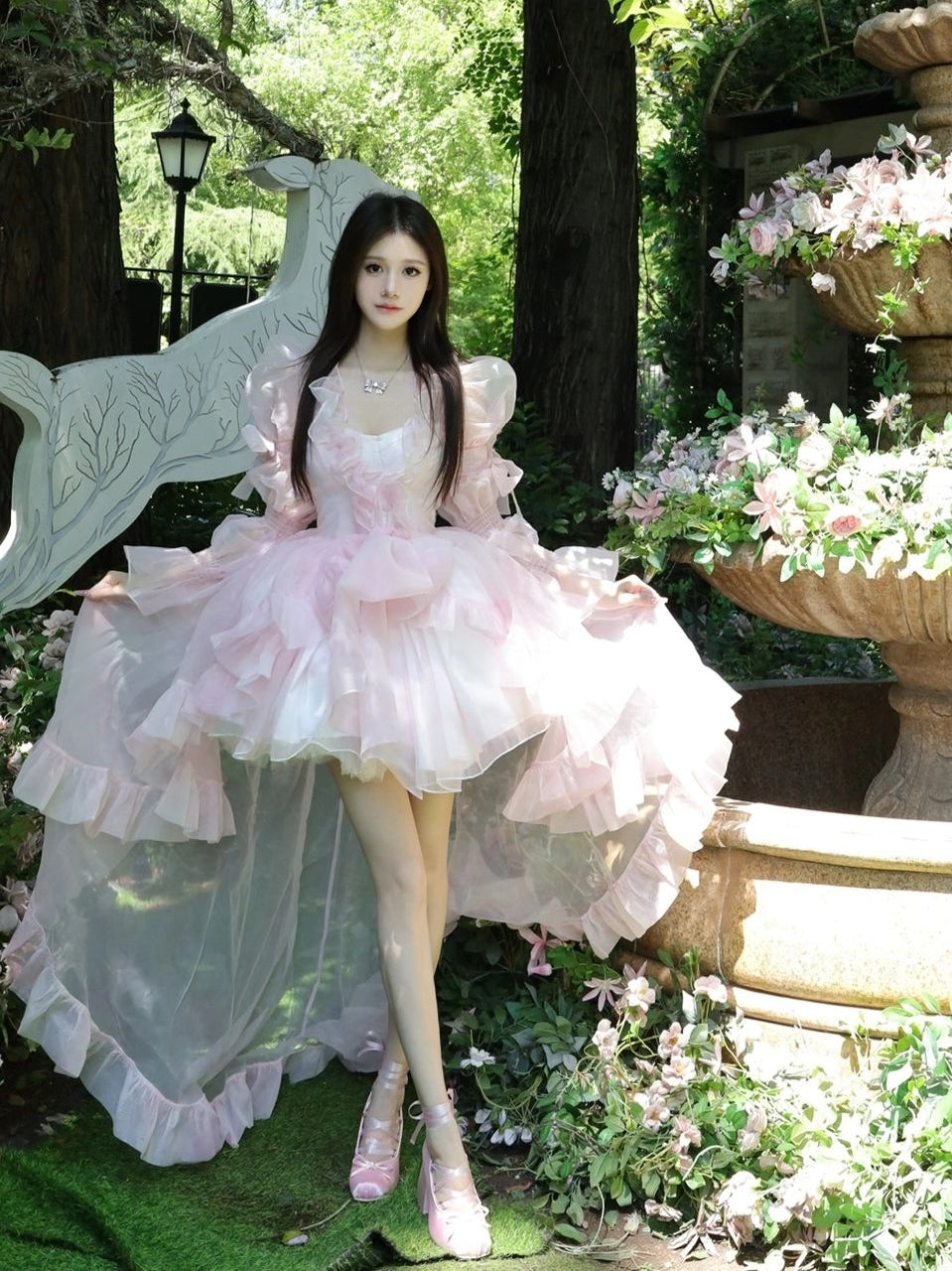A Vintage Style Dress with Delicate Timeless Details