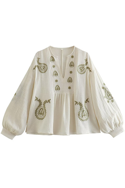 Beautifully Balanced Blouse with Timeless Character