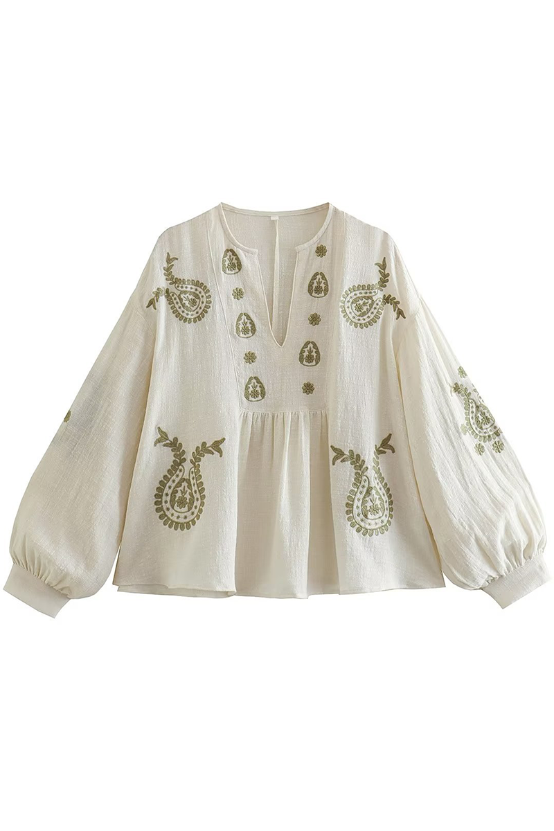 Beautifully Balanced Blouse with Timeless Character