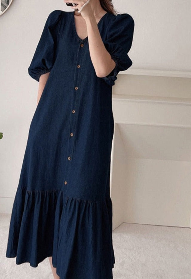 A Vintage Style Dress with Delicate Timeless Details