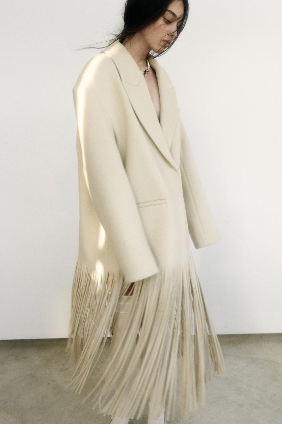 Well Tailored Coat with a Graceful Silhouette